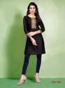 Designer Cotton Casual Wear Kurti thumb 2