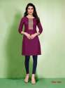 Designer Cotton Casual Wear Kurti thumb 5