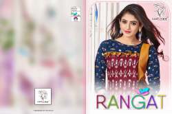 Designer  Cotton Flex With Ekkat Print long kurti