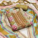 Designer Cotton Print suit  thumb 1