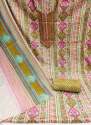 Designer Cotton Print suit  thumb 4