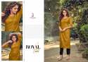 Designer Cotton Slub Embroidered Kurti  thumb 4
