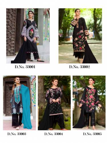 Designer Cotton With Embroidered Pakistani Suit