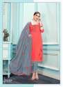 Designer Cotton With Embroidery Salwar Suit thumb 3