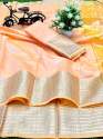 Designer Cotton With Weaving Saree  thumb 1