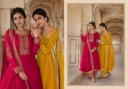 Designer Dola Slik Unstitched Suit