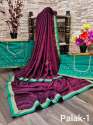 Designer Embroidered Rangoli saree  thumb 4