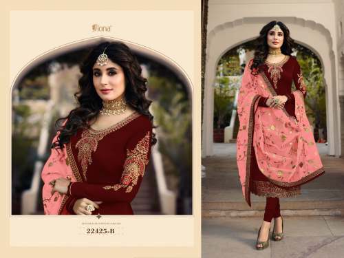 Designer Georgette Embroidered Salwar Suit