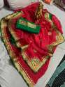 Designer Georgette Viscose Saree thumb 11
