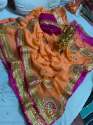 Designer Georgette Viscose Saree thumb 6