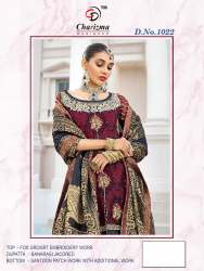 Designer Georgette With Embroidery Salwar Suit