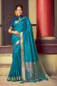 Designer Handloom Silk Wedding Wear Saree thumb 2
