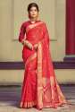Designer Handloom Silk Wedding Wear Saree thumb 3