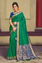 Designer Handloom Silk Wedding Wear Saree thumb 4