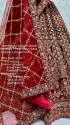 Designer Handwork & Thread work Crafted Bridal Lehenga thumb 15