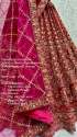 Designer Handwork & Thread work Crafted Bridal Lehenga thumb 3