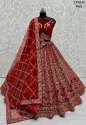 Designer Handwork & Thread work Crafted Bridal Lehenga thumb 6