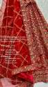 Designer Handwork & Thread work Crafted Bridal Lehenga thumb 9