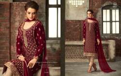  Designer Heavy Georgette Straight Suit