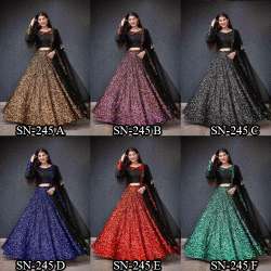 Designer Heavy Velvet Lehenga Choli