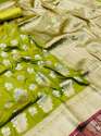 Designer Kanchipuram Pure Silk Saree thumb 1