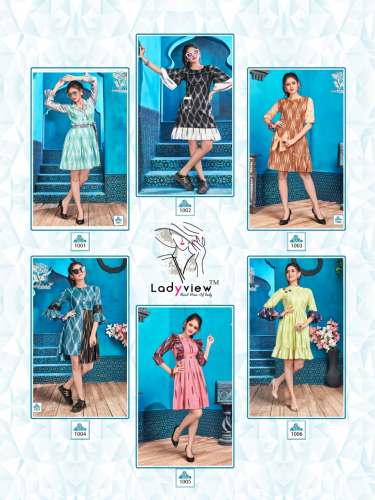 Designer Latest Ikkat Print Tonics