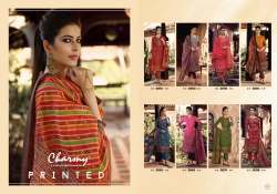 Designer Modal Chanderi Silk Embroidered Suit