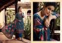 Designer Modal Chanderi Silk Embroidered Suit thumb 2