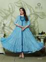 Designer Musline Kurti With Shrug. thumb 3