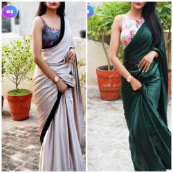 Designer New Party Wear silk Saree