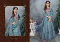 Designer Organza Salwar Suit  thumb 2