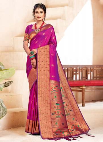 Designer Paithani Silk Saree