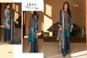 Designer Pure Jam Cotton Print & Embroidered Suit thumb 3