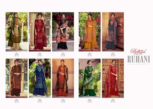 Designer Pure Pashmina Digital Print Salwar Suit