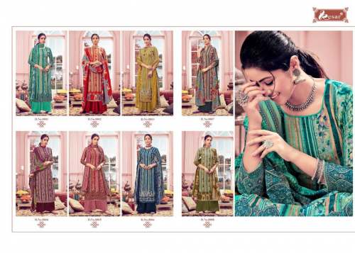 Designer Pure Pashmina Festive Salwar Suit 