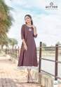 Designer Pure  Viscose Khatli Work  Kurti thumb 4