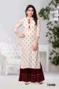 Designer Rayon & Cotton Kurti  thumb 2