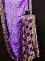 Designer  Silk Bandhej  Saree thumb 5