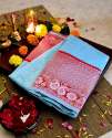Designer Soft Banarasi sarees thumb 2