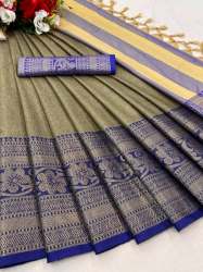 Designer soft Cotton Silk Saree
