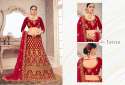 Designer Velvet Bridal Lehenga Choli  thumb 7