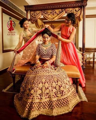 Designer Exclusive Bridal Lehenga Choli. at Rs 3333