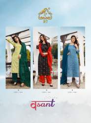 Designer Viscose Jari Festive Wear Kurti 