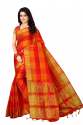 Designer Women's Cotton Silk Saree thumb 16