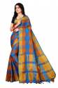 Designer Women's Cotton Silk Saree thumb 4