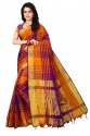 Designer Women's Cotton Silk Saree thumb 7