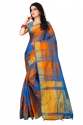 Designer Women's Cotton Silk Saree thumb 8