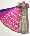 Designer Women's Pure Silk Saree With Blouse Piece thumb 5
