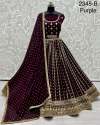embroidered Flared wedding Lehenga choli thumb 1