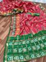  Fancy Banarasi Patola Saree thumb 4